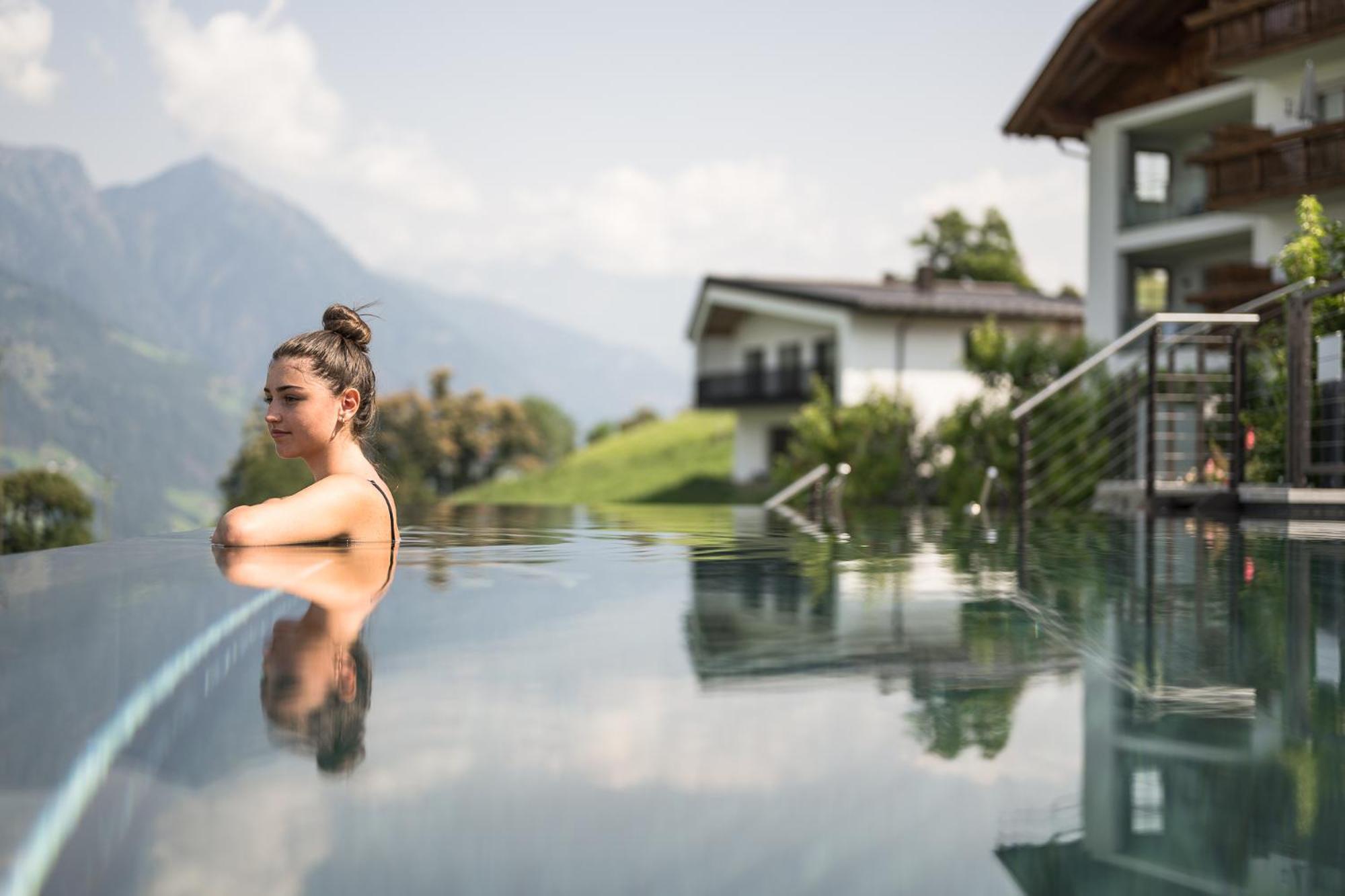 Naturhotel Gruberhof Schenna Eksteriør bilde